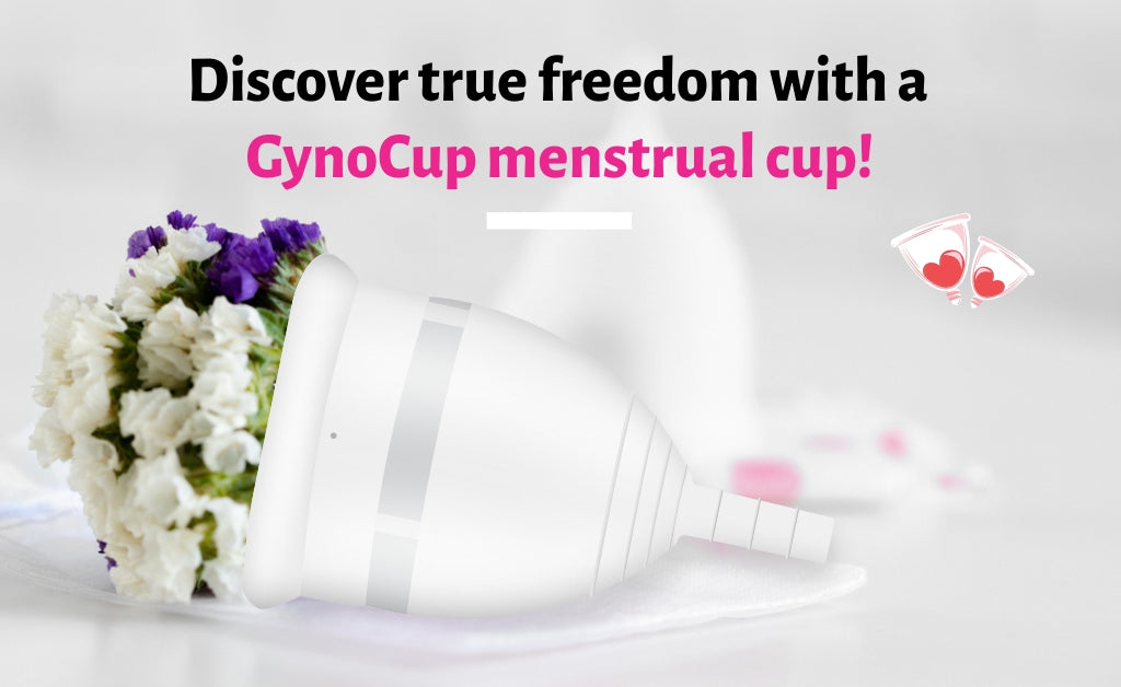 Discover true freedom with a GynoCup menstrual cup!