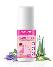MildCares Cramp Relief 99% Pure Essential Oils Roll On–  40ml | Quick, Targeted, and Effective Relief