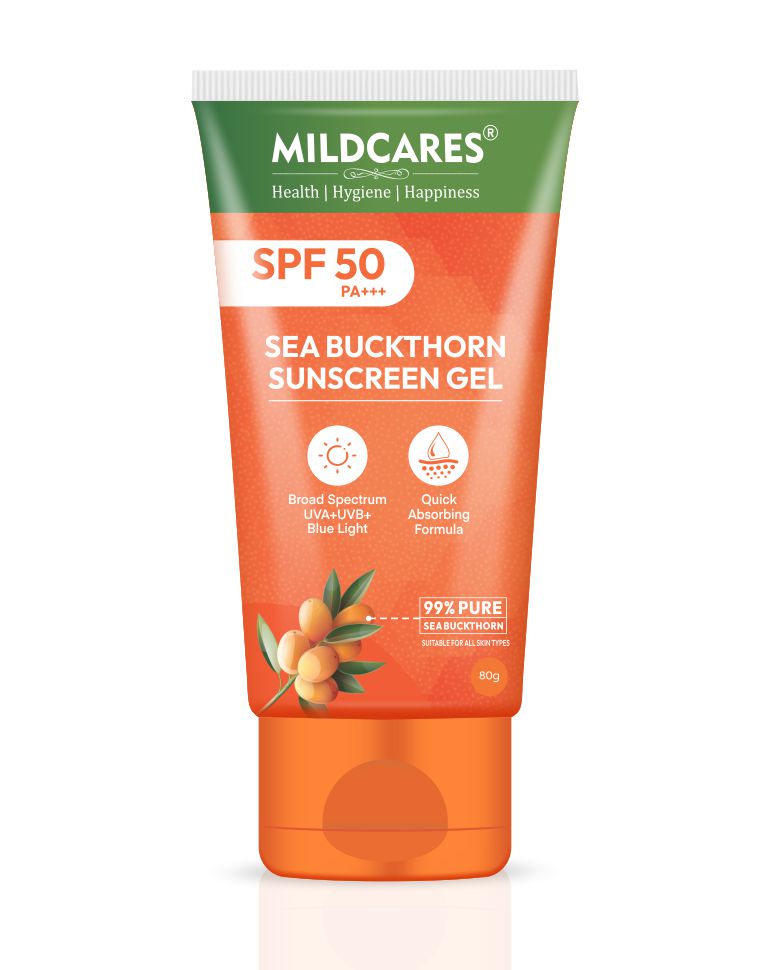 Mildcares SPF 50 PA+++ Sunscreen – Advanced Sun Protection for Every Day 80g