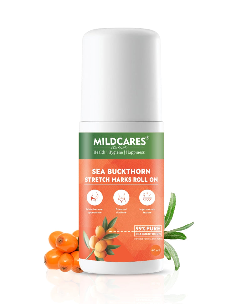 MildCares Stretch Marks Roll-On – Smooth, Nourish, and Revitalize Your Skin - 40ml
