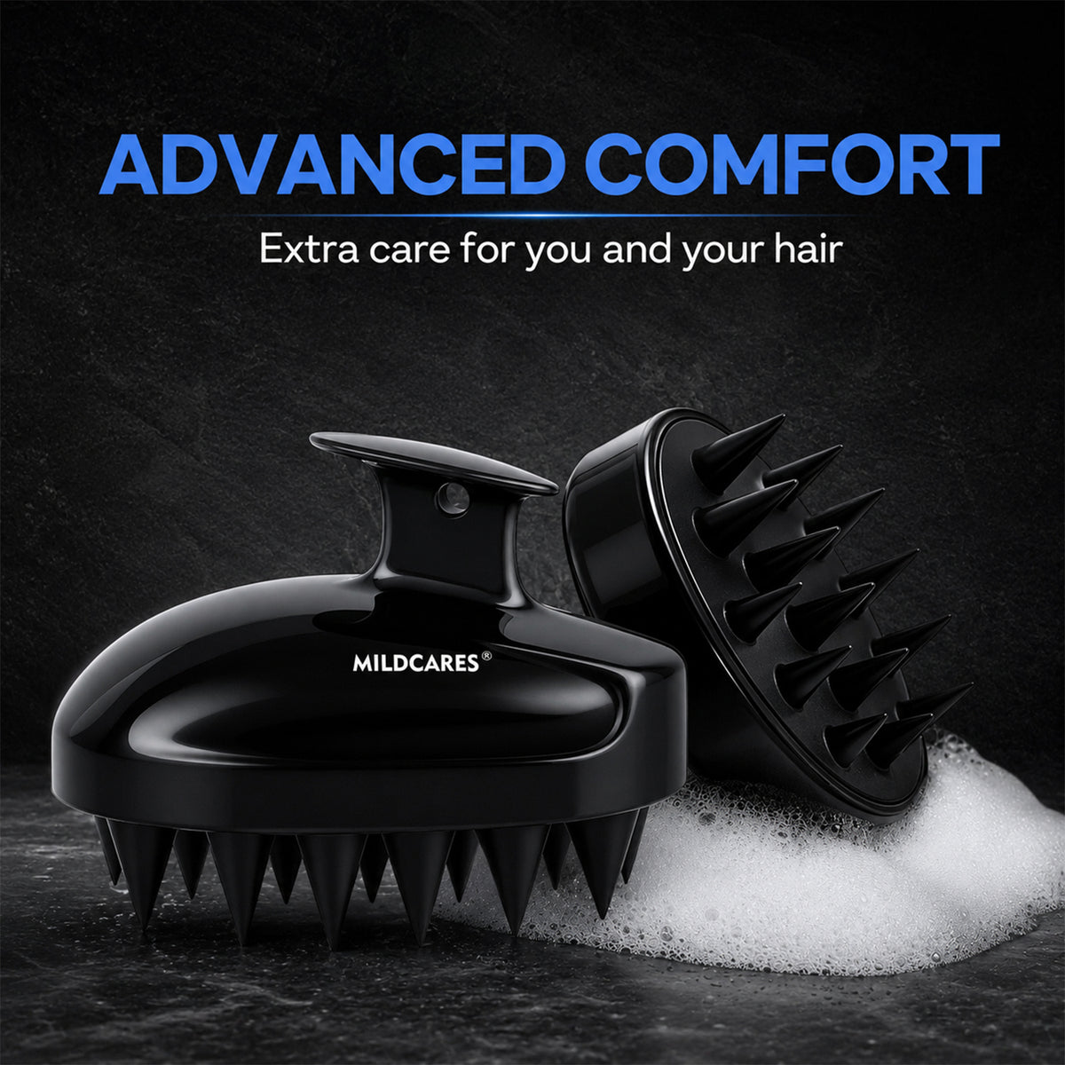 Mouse Scalp Massager Brush for Deep Cleaning & Relaxation