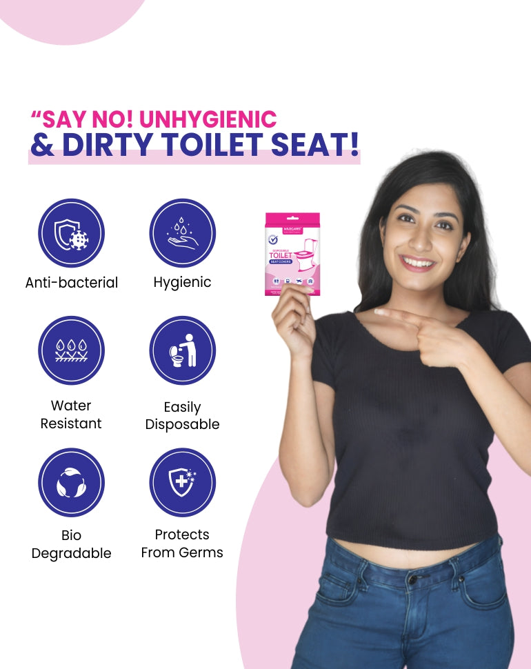 Reusable Stand Pee + Toilet Seat Cover