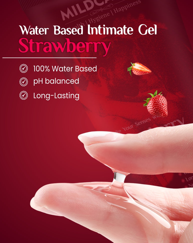 Strawberry Bliss Lubricant | Water Based Formula | Non-Sticky