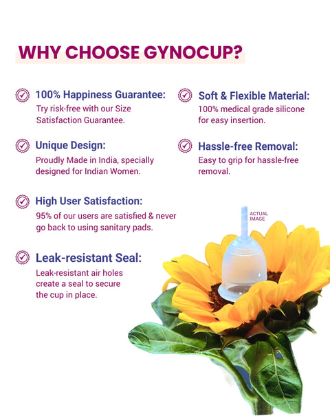 GynoCup Menstrual cup Period Essential Kit