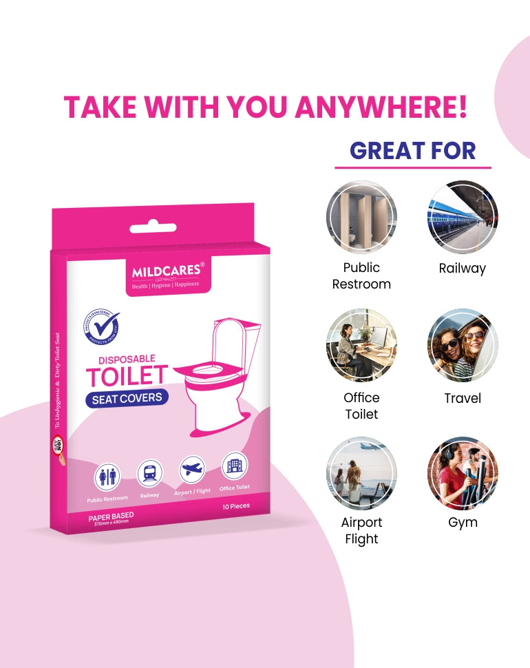 Reusable Stand Pee + Toilet Seat Cover