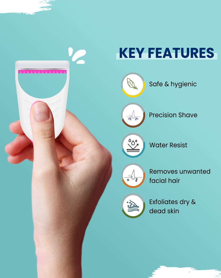 MildCares Glossy Body Razor For Men & Women