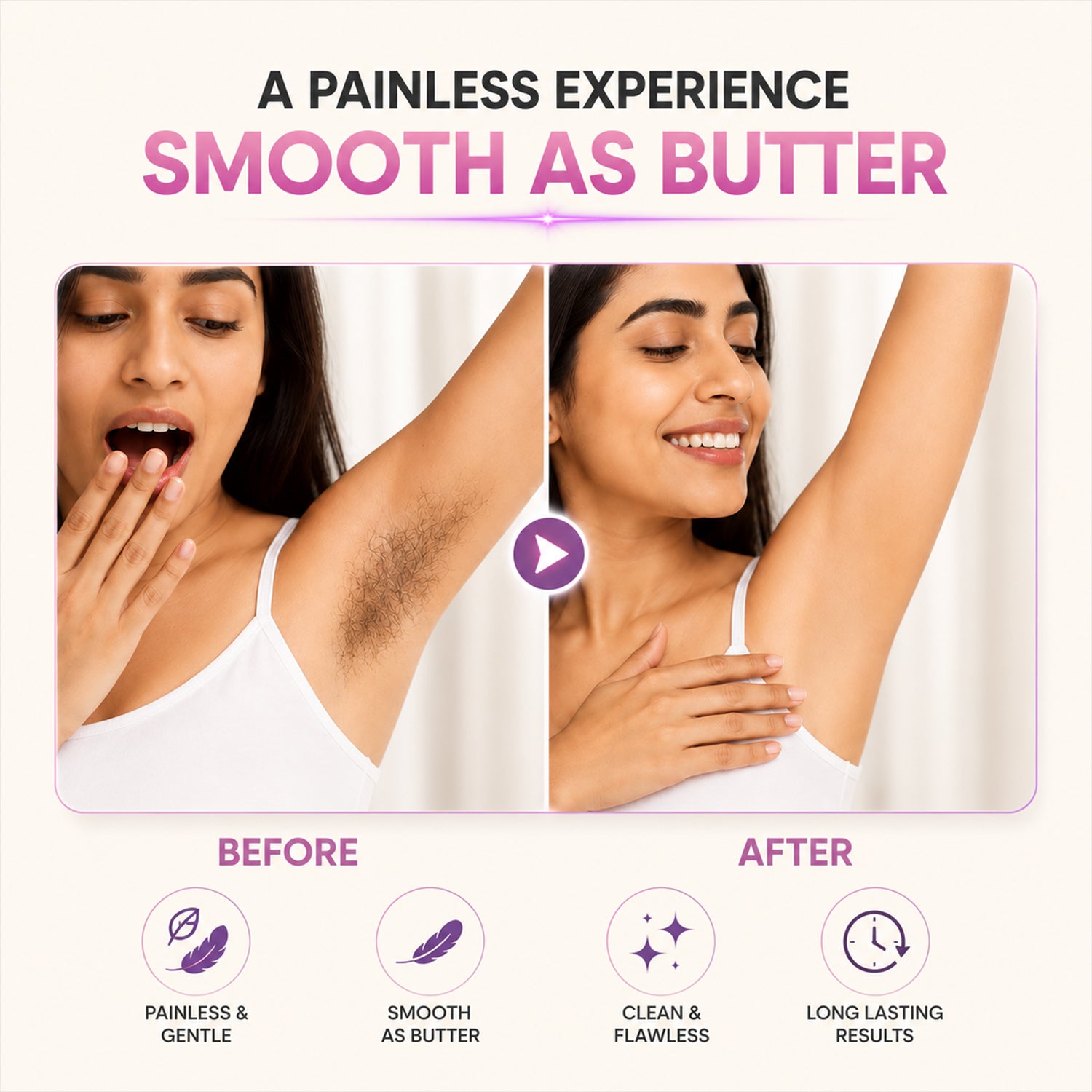 MildCares Glossy Body Razor For Men & Women