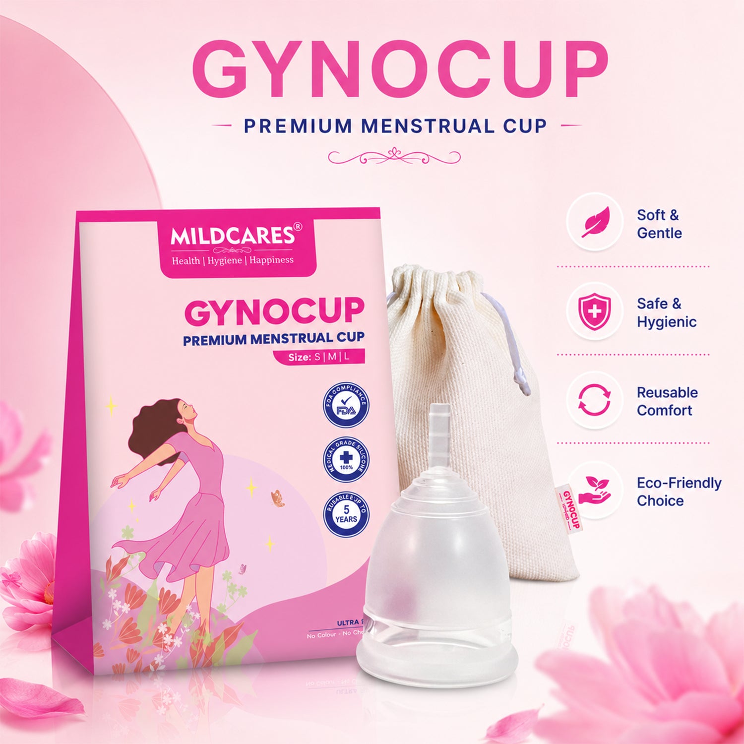 Gynocup Premium Menstrual Cup