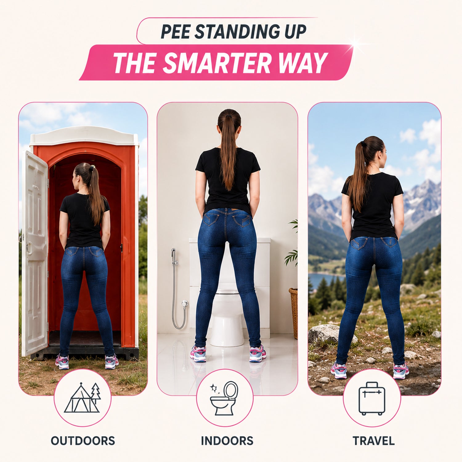 MildCare Reusable Stand and Pee Women’s Urinator