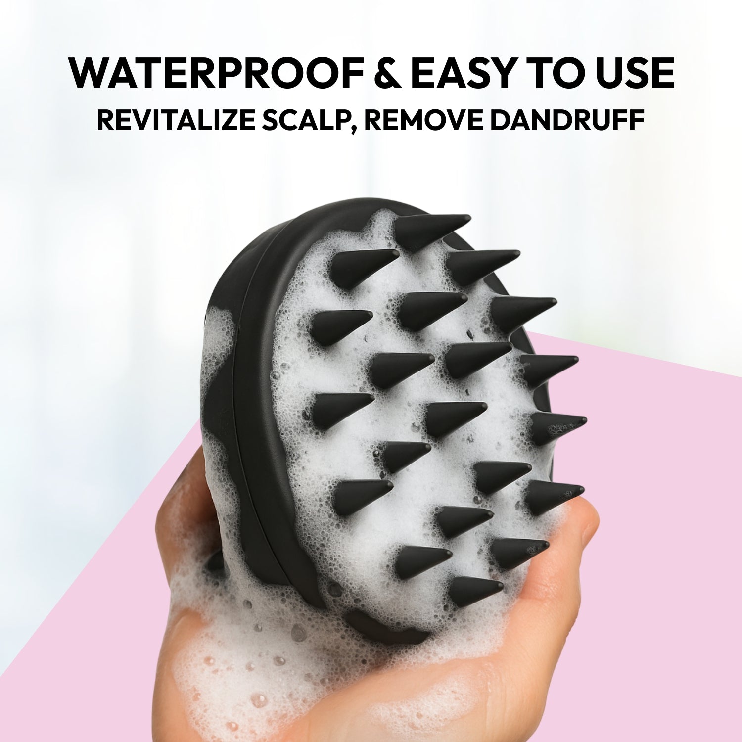 Scalp Massager Brush for Hair Growth & Dandruff Control