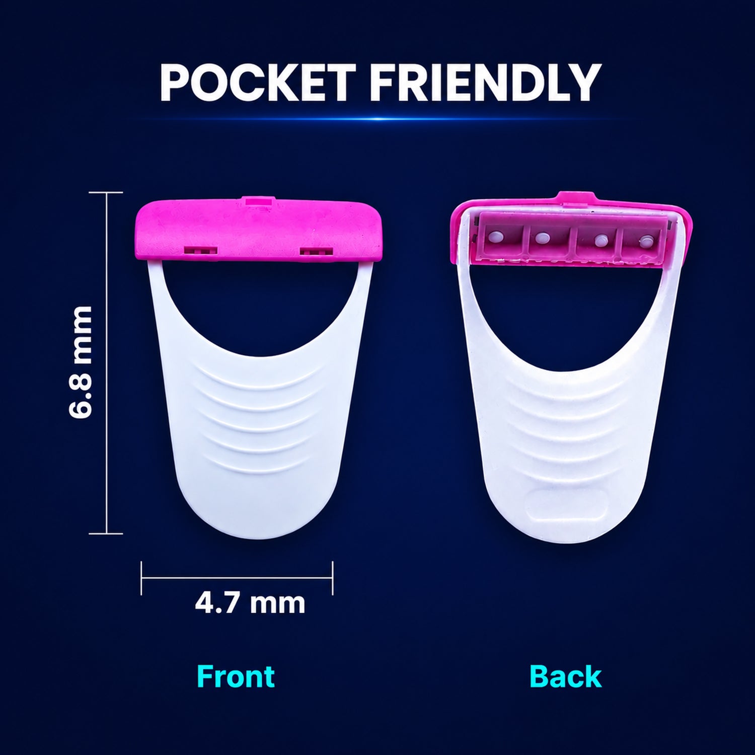 MildCares Glossy Body Razor For Men & Women