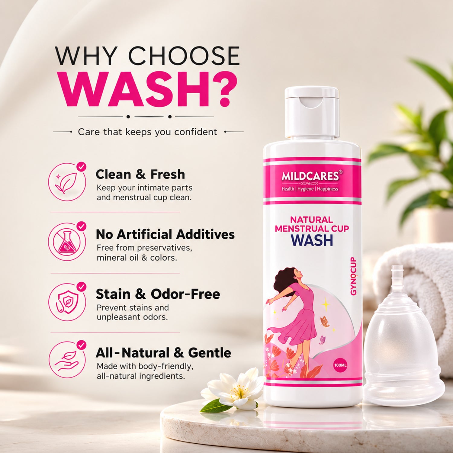Menstrual Cup Wash