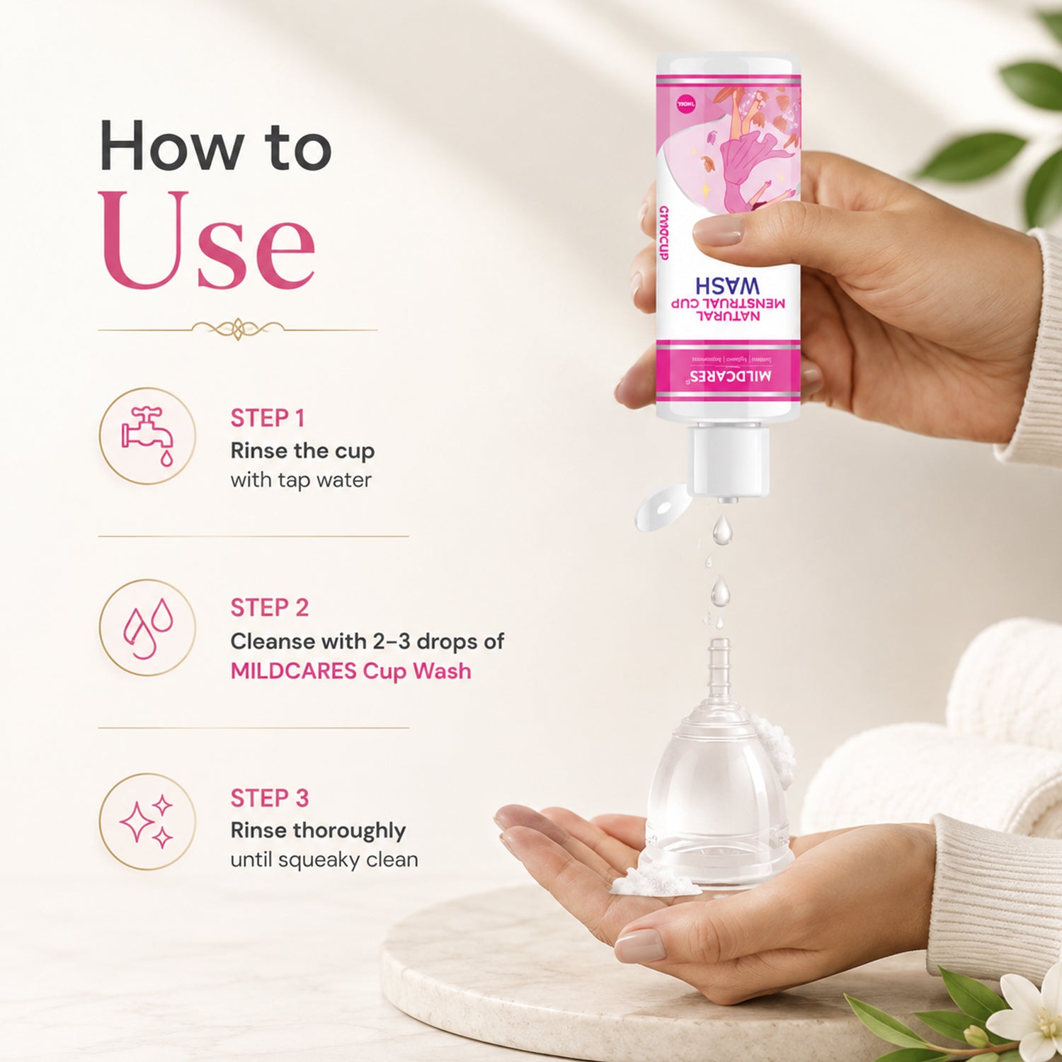 Menstrual Cup Wash