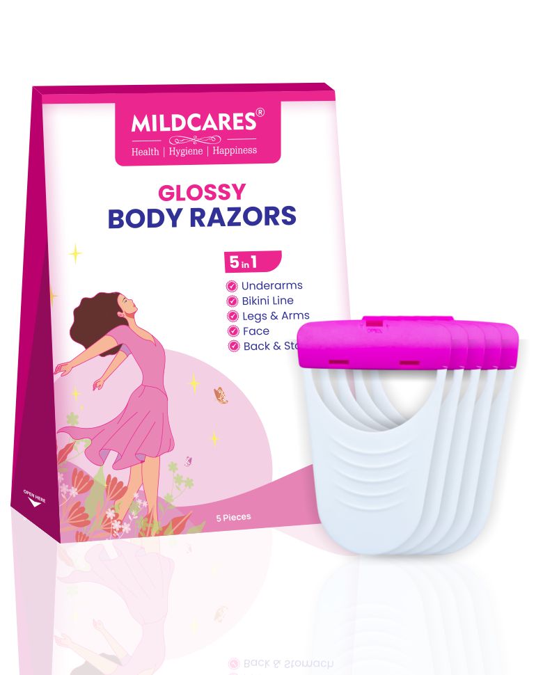 MildCares Glossy Body Razor For Men & Women
