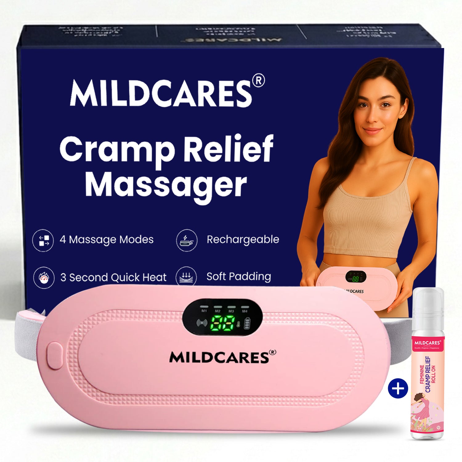 Electric Period Pain Relief Massager for Women
